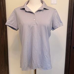 Nike Golf Fit Dry Gray Short Sleeve Polo Top